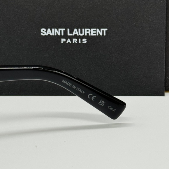 NEW SL 634 NOVA 001 SAINT LAURENT BLACK SL634 001 WOMEN SUNGLASSES SAINT LAURENT - Picture 8 of 10